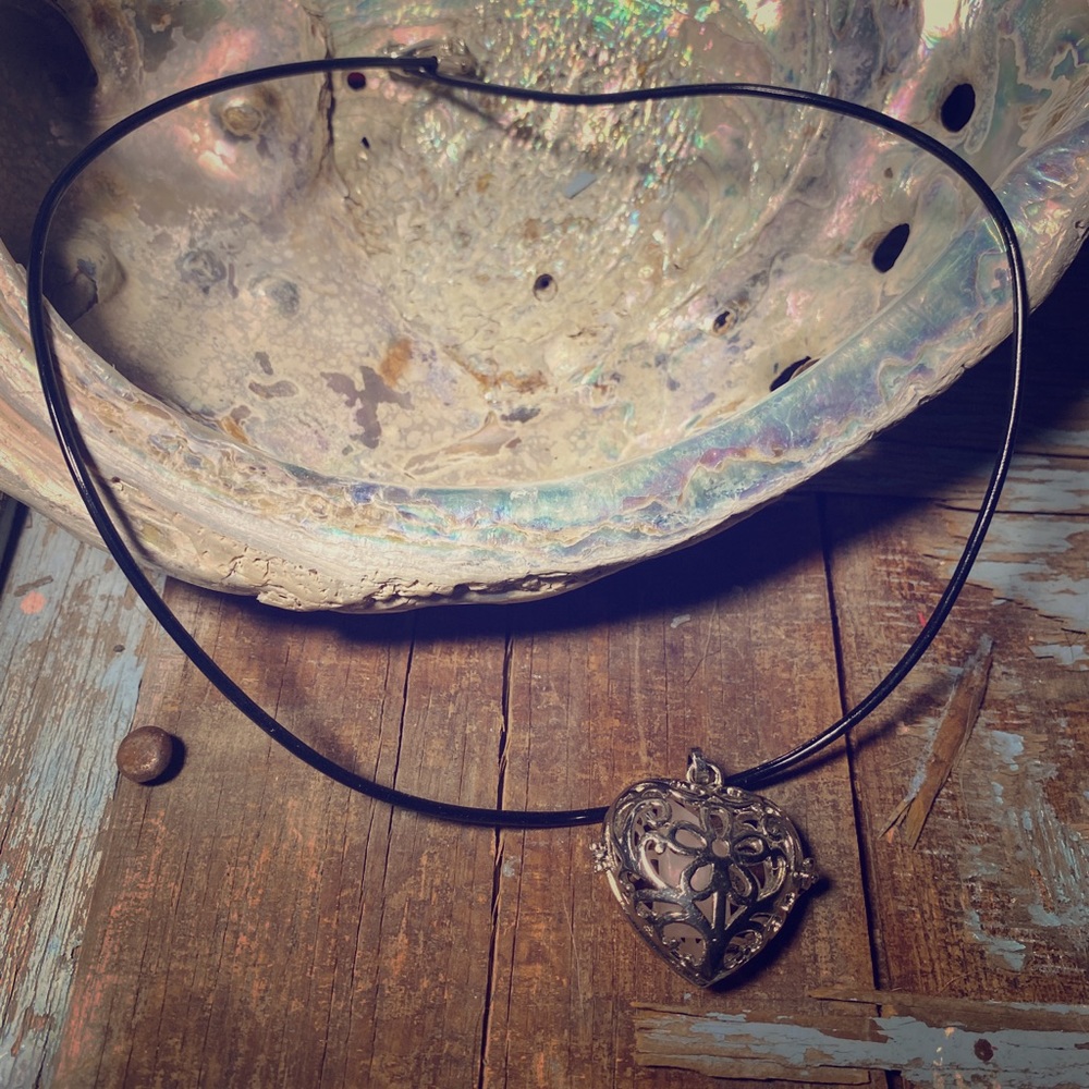 New Age Healing Heart Locket